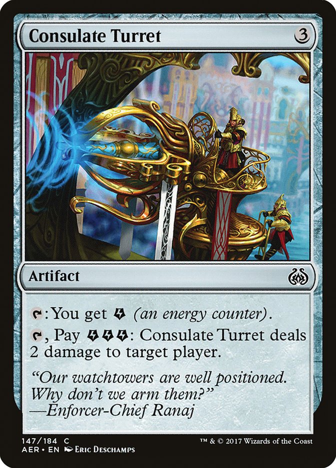 Consulate Turret [Aether Revolt] | Card Merchant Takapuna