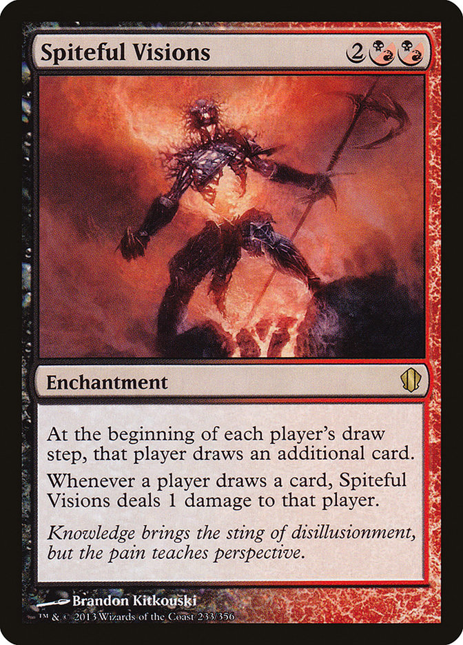 Spiteful Visions [Commander 2013] | Card Merchant Takapuna