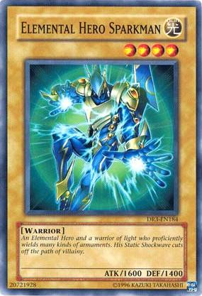 Elemental Hero Sparkman [DR3-EN184] Common | Card Merchant Takapuna