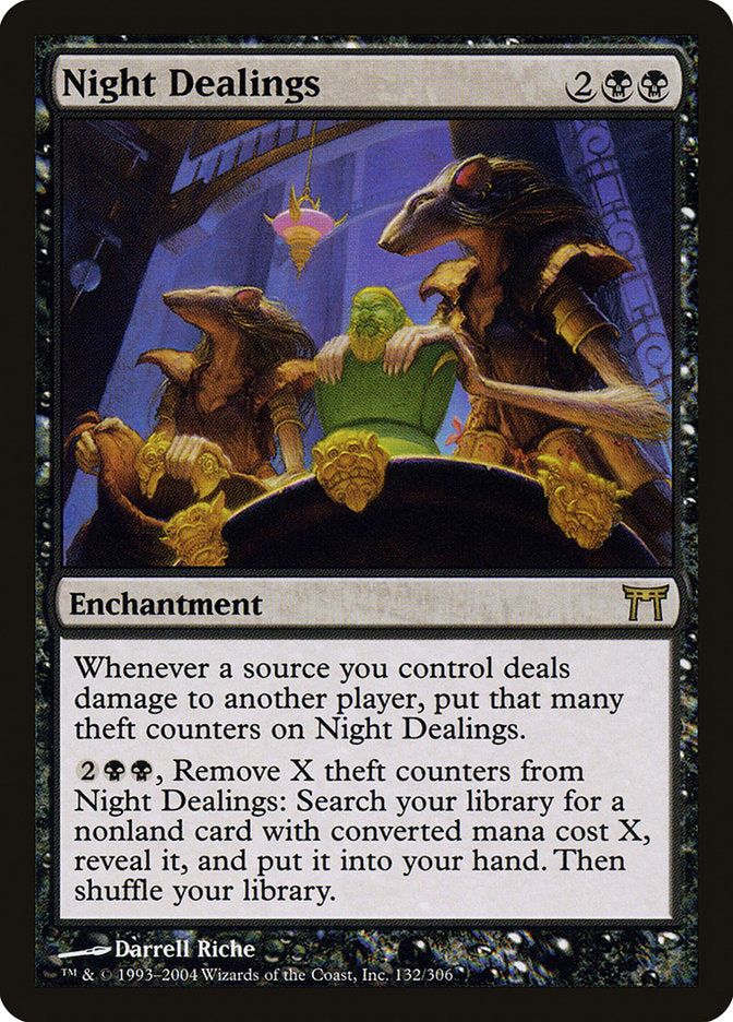 Night Dealings [Champions of Kamigawa] | Card Merchant Takapuna