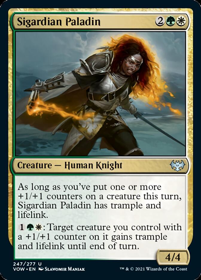 Sigardian Paladin [Innistrad: Crimson Vow] | Card Merchant Takapuna