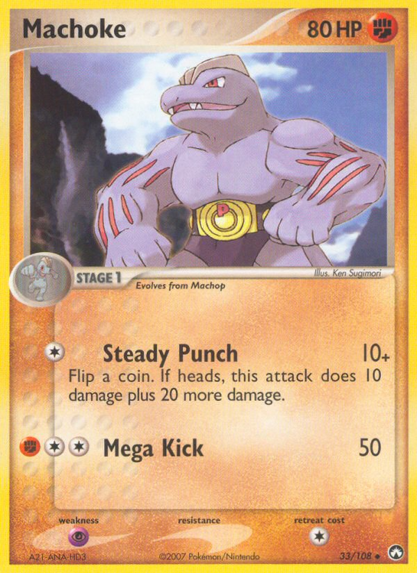 Machoke (33/108) [EX: Power Keepers] | Card Merchant Takapuna