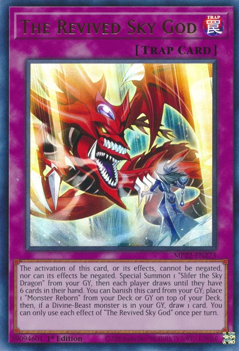 The Revived Sky God [MP22-EN273] Ultra Rare | Card Merchant Takapuna