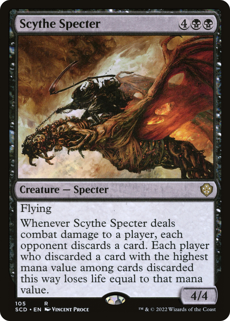 Scythe Specter [Starter Commander Decks] | Card Merchant Takapuna