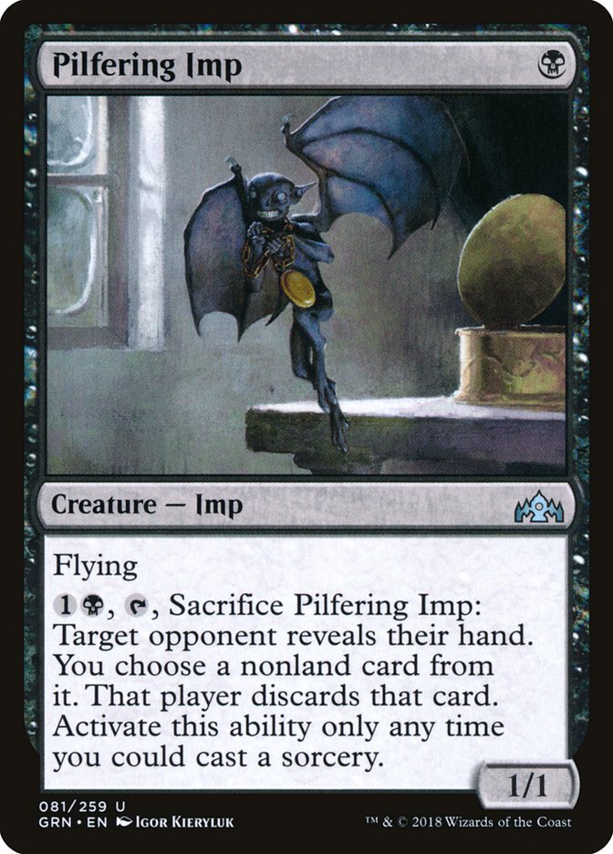 Pilfering Imp [Guilds of Ravnica] | Card Merchant Takapuna