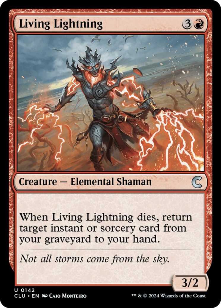 Living Lightning [Ravnica: Clue Edition] | Card Merchant Takapuna