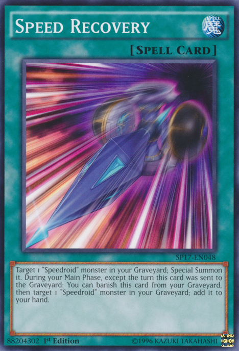 Speed Recovery [SP17-EN048] Starfoil Rare | Card Merchant Takapuna