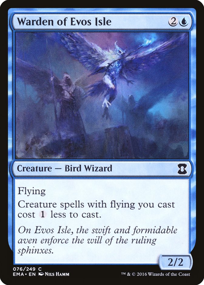 Warden of Evos Isle [Eternal Masters] | Card Merchant Takapuna