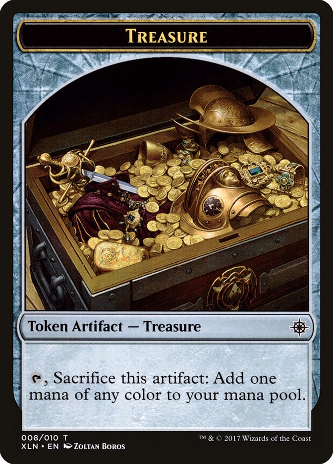 Treasure Token (008/010) [Ixalan Tokens] | Card Merchant Takapuna