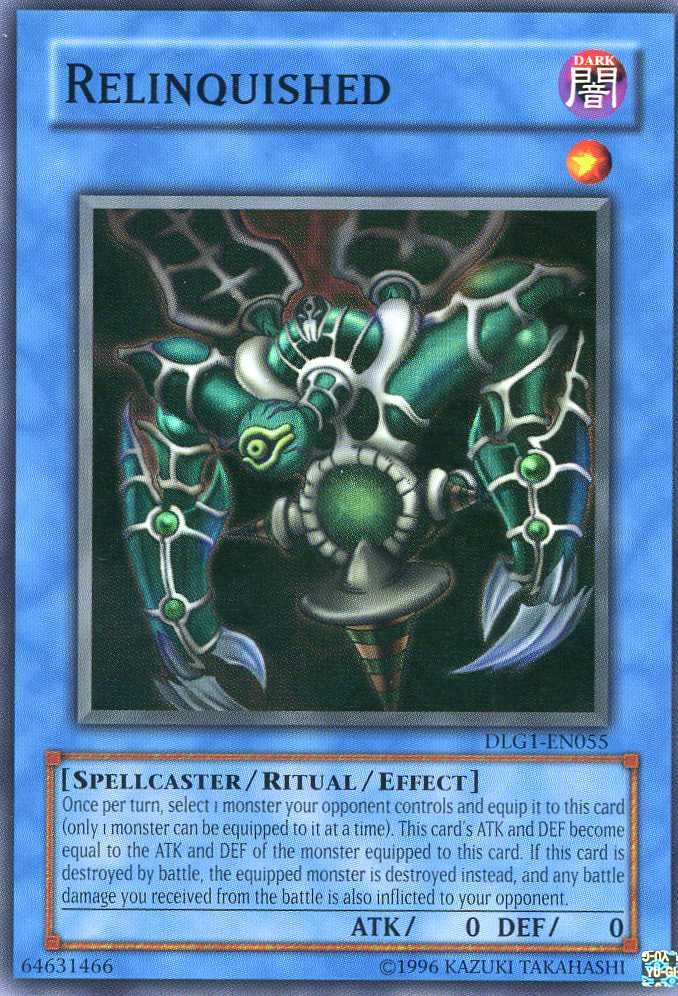 Relinquished [DLG1-EN055] Super Rare | Card Merchant Takapuna