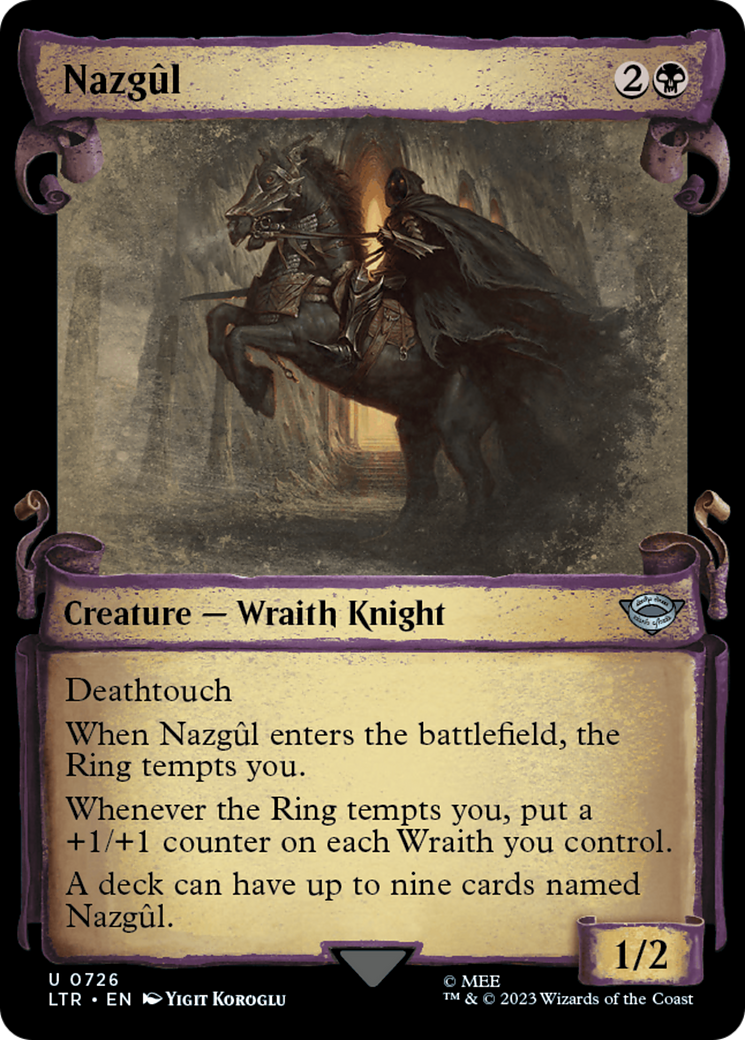 Nazgul (0726) [The Lord of the Rings: Tales of Middle-Earth Showcase Scrolls] | Card Merchant Takapuna