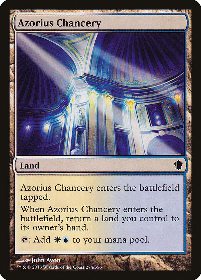 Azorius Chancery [Commander 2013] | Card Merchant Takapuna