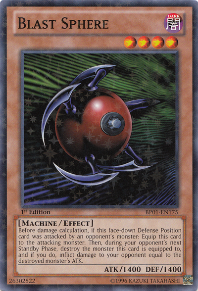 Blast Sphere [BP01-EN175] Starfoil Rare | Card Merchant Takapuna