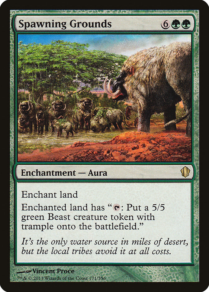 Spawning Grounds [Commander 2013] | Card Merchant Takapuna