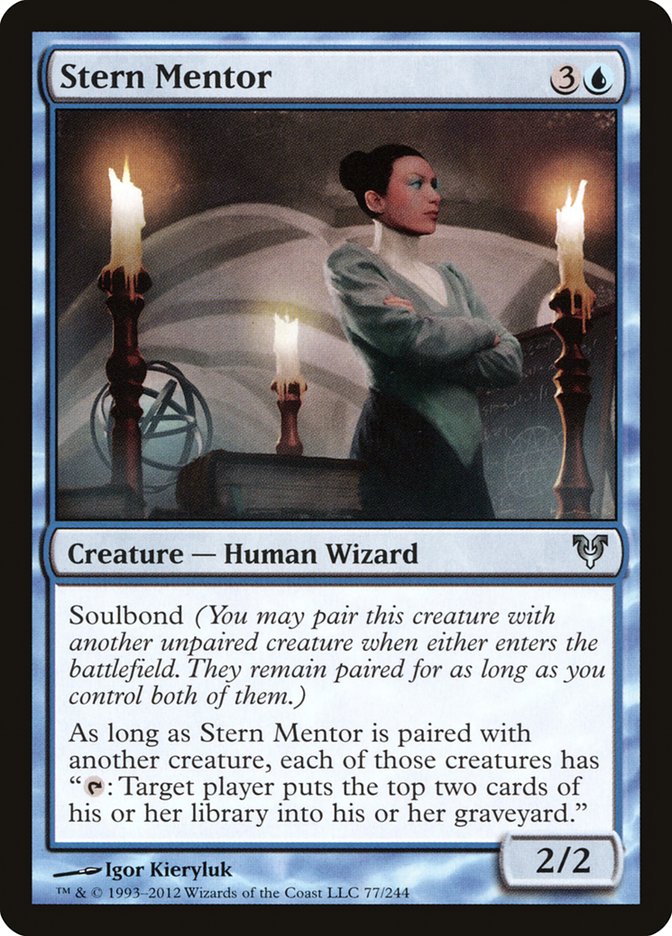 Stern Mentor [Avacyn Restored] | Card Merchant Takapuna