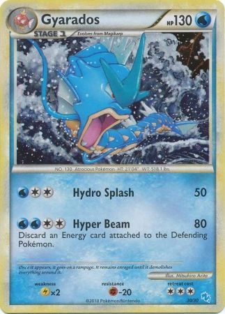 Gyarados (30/30) [HeartGold & SoulSilver: Trainer Kit - Gyarados] | Card Merchant Takapuna