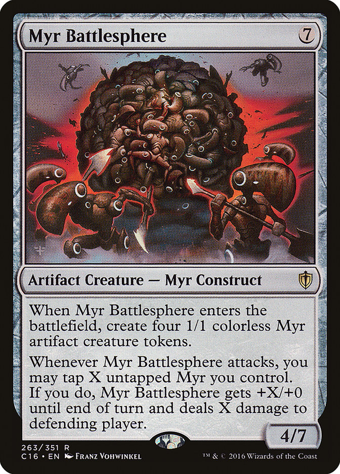 Myr Battlesphere [Commander 2016] | Card Merchant Takapuna