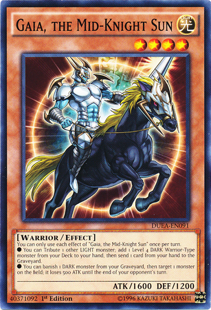 Gaia, the Mid-Knight Sun [DUEA-EN091] Common | Card Merchant Takapuna