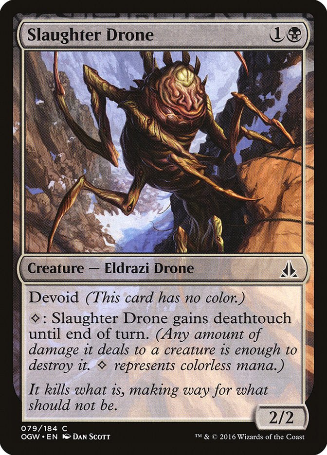 Slaughter Drone [Oath of the Gatewatch] | Card Merchant Takapuna