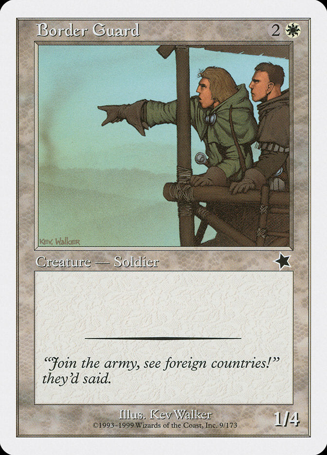 Border Guard [Starter 1999] | Card Merchant Takapuna