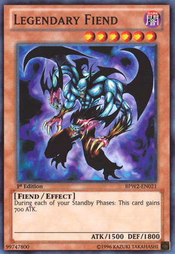 Legendary Fiend [BPW2-EN021] Super Rare | Card Merchant Takapuna