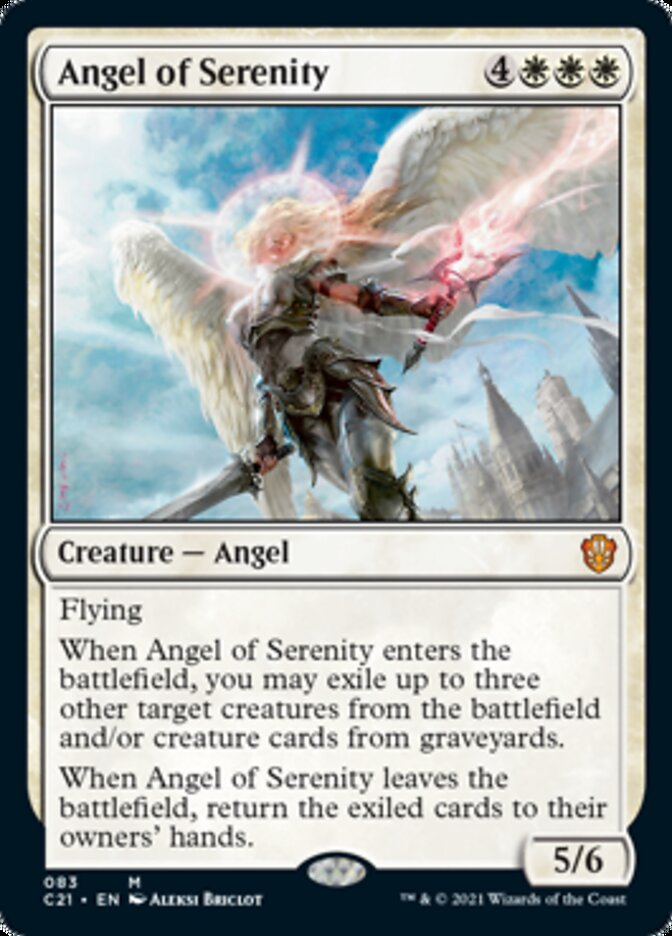 Angel of Serenity [Commander 2021] | Card Merchant Takapuna