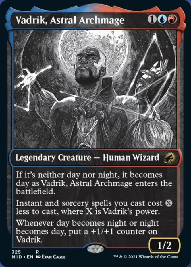 Vadrik, Astral Archmage (Showcase Eternal Night) [Innistrad: Midnight Hunt] | Card Merchant Takapuna