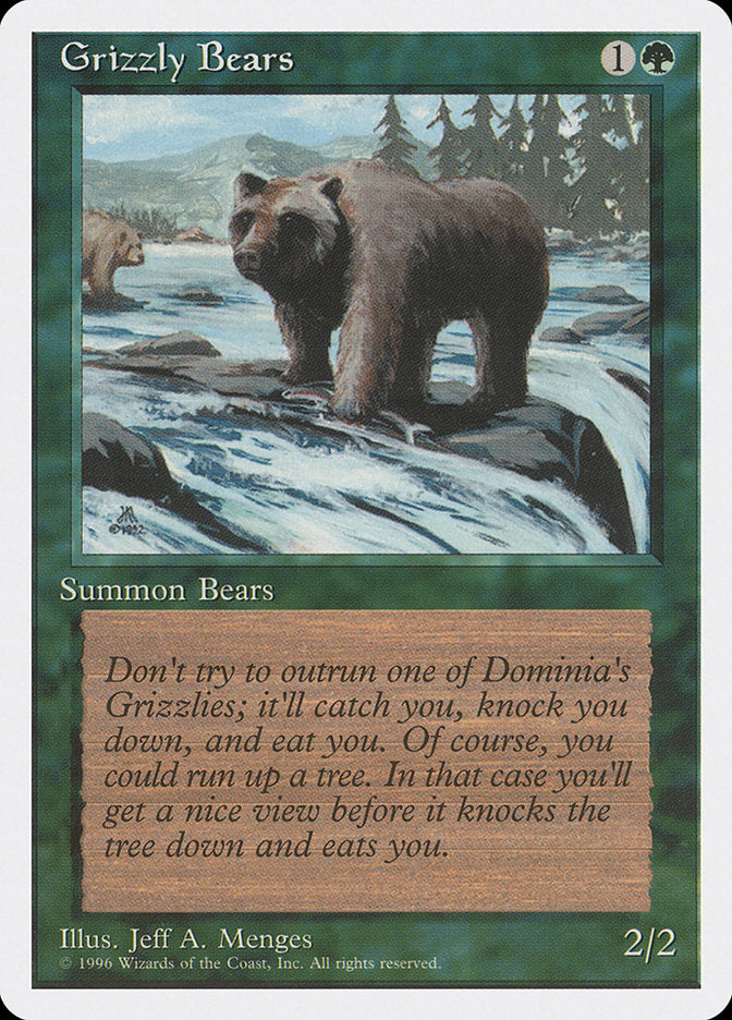 Grizzly Bears [Introductory Two-Player Set] | Card Merchant Takapuna