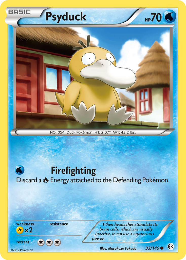 Psyduck (33/149) [Black & White: Boundaries Crossed] | Card Merchant Takapuna