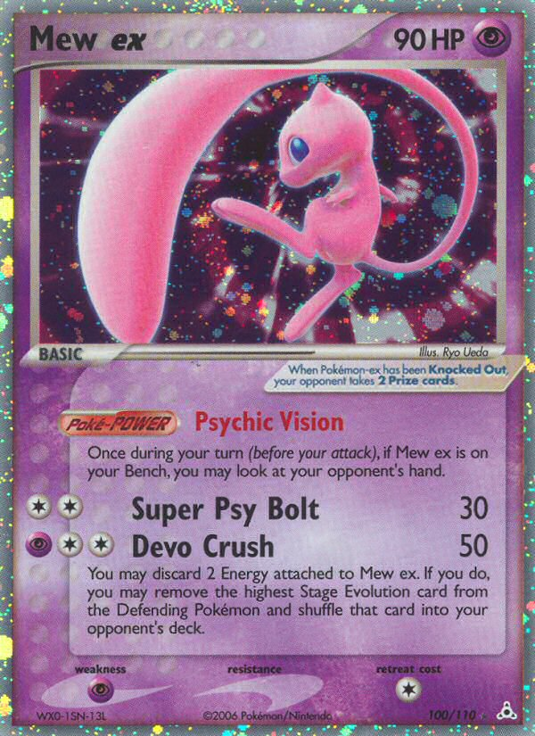 Mew ex (100/110) [EX: Holon Phantoms] | Card Merchant Takapuna