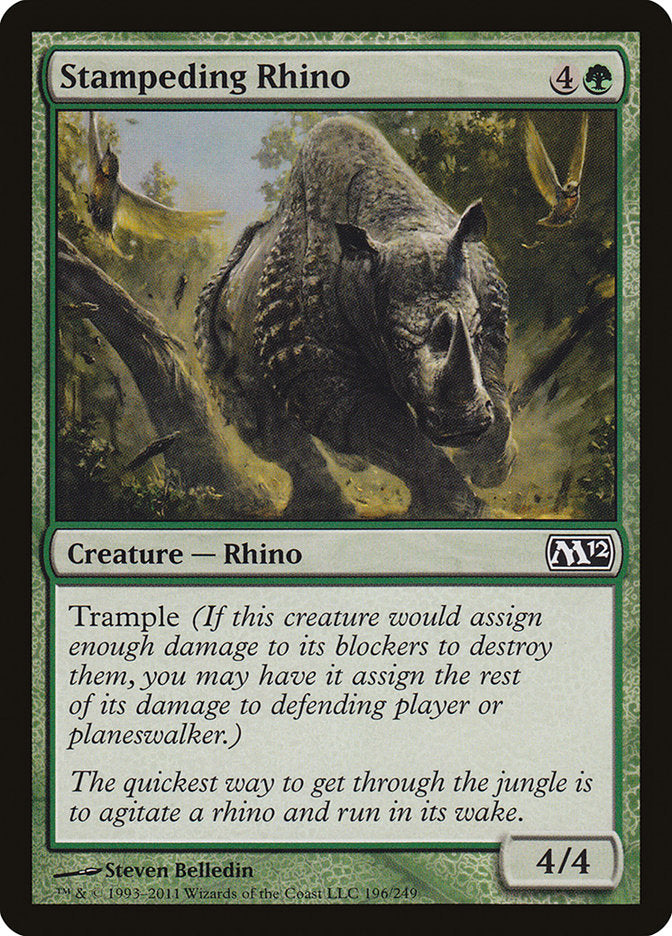 Stampeding Rhino [Magic 2012] | Card Merchant Takapuna