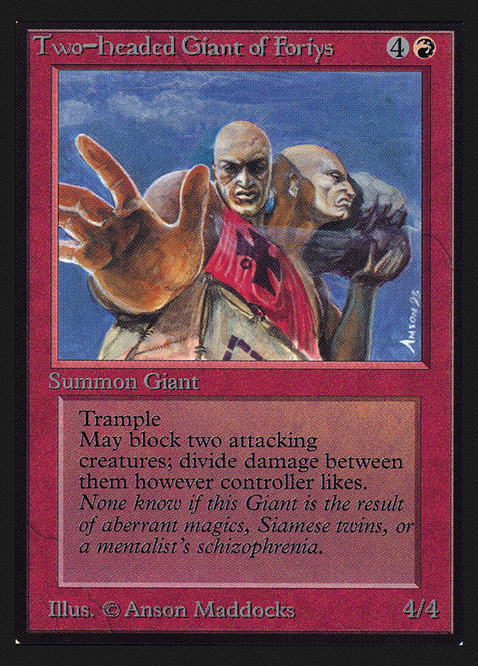 Two-Headed Giant of Foriys [Collectors' Edition] | Card Merchant Takapuna