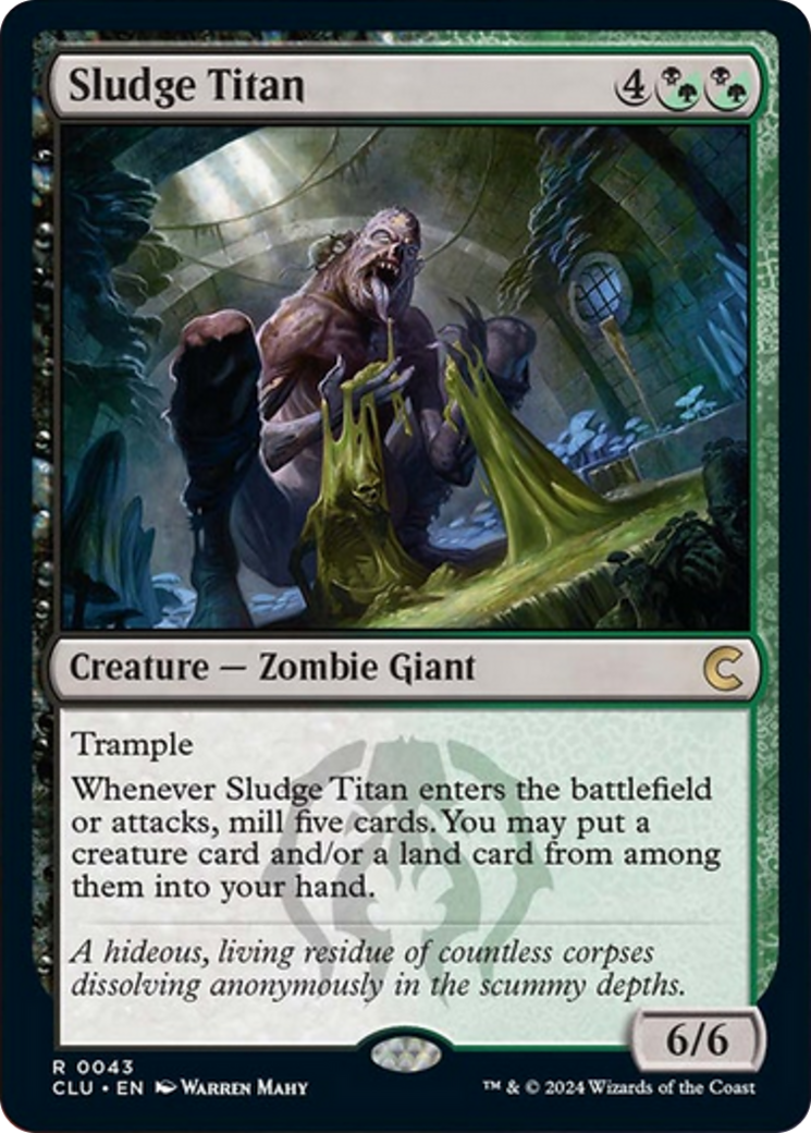 Sludge Titan [Ravnica: Clue Edition] | Card Merchant Takapuna