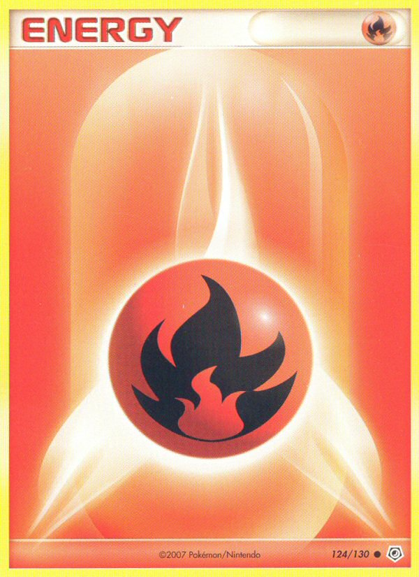 Fire Energy (124/130) [Diamond & Pearl: Base Set] | Card Merchant Takapuna