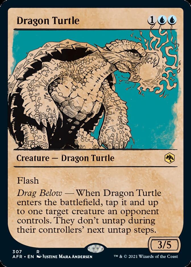 Dragon Turtle (Showcase) [Dungeons & Dragons: Adventures in the Forgotten Realms] | Card Merchant Takapuna