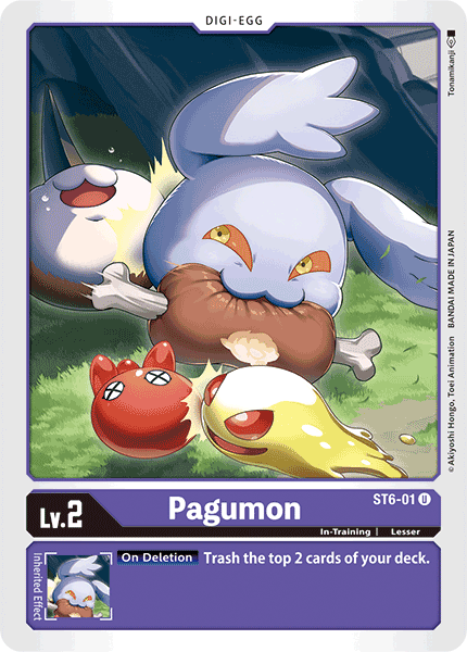 Pagumon [ST6-01] [Starter Deck: Venomous Violet] | Card Merchant Takapuna