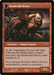 Civilized Scholar // Homicidal Brute [Innistrad] | Card Merchant Takapuna