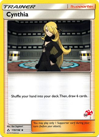 Cynthia (119/156) (Charizard Stamp #59) [Battle Academy 2020] | Card Merchant Takapuna