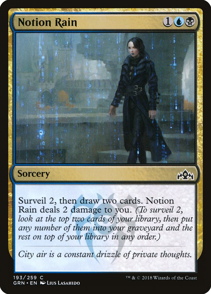 Notion Rain [Guilds of Ravnica] | Card Merchant Takapuna