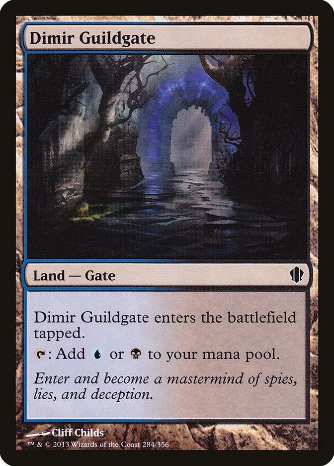 Dimir Guildgate [Commander 2013] | Card Merchant Takapuna