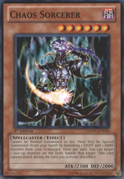 Chaos Sorcerer [SDDC-EN014] Common | Card Merchant Takapuna