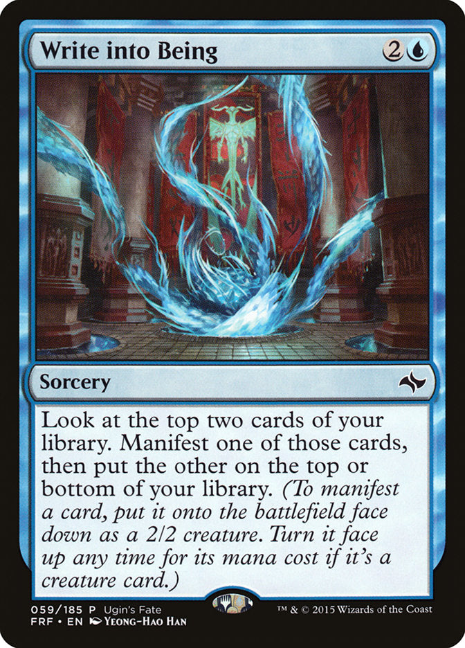 Write into Being [Ugin's Fate] | Card Merchant Takapuna