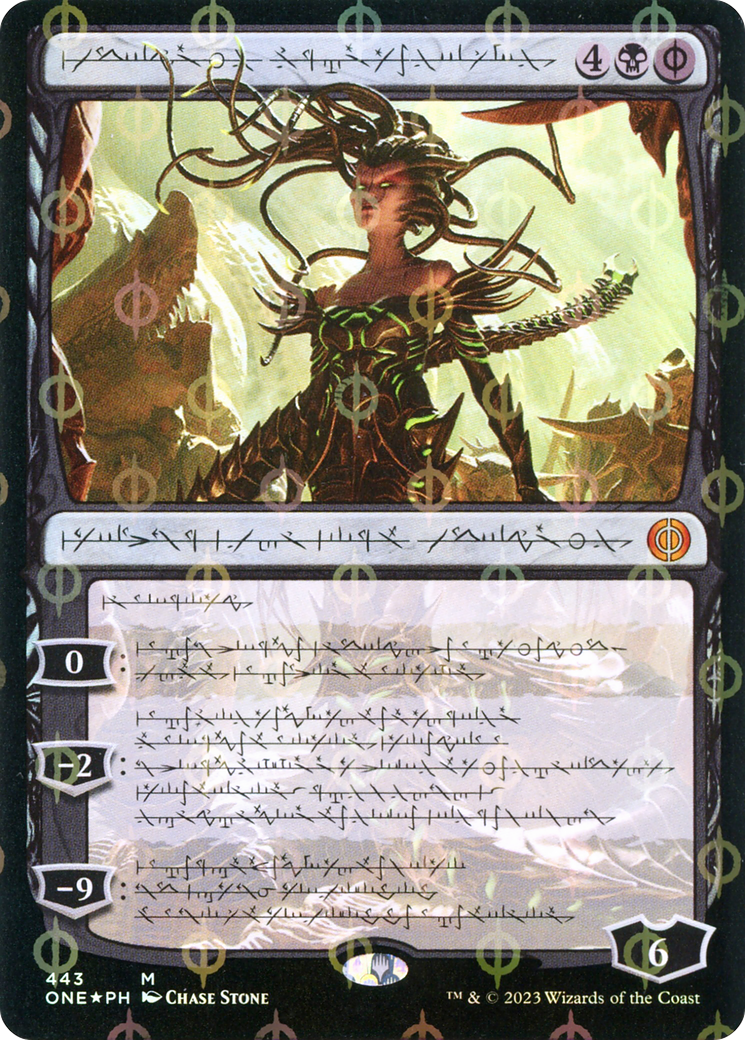 Vraska, Betrayal's Sting (Phyrexian Step-and-Compleat Foil) [Phyrexia: All Will Be One] | Card Merchant Takapuna