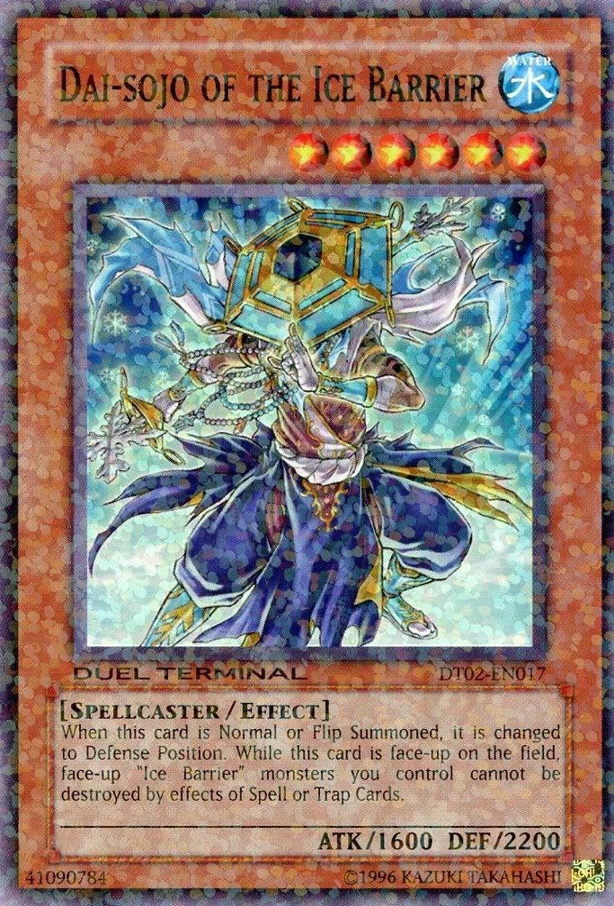 Dai-sojo of the Ice Barrier [DT02-EN017] Super Rare | Card Merchant Takapuna