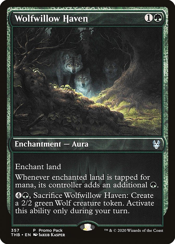 Wolfwillow Haven (Promo Pack) [Theros Beyond Death Promos] | Card Merchant Takapuna