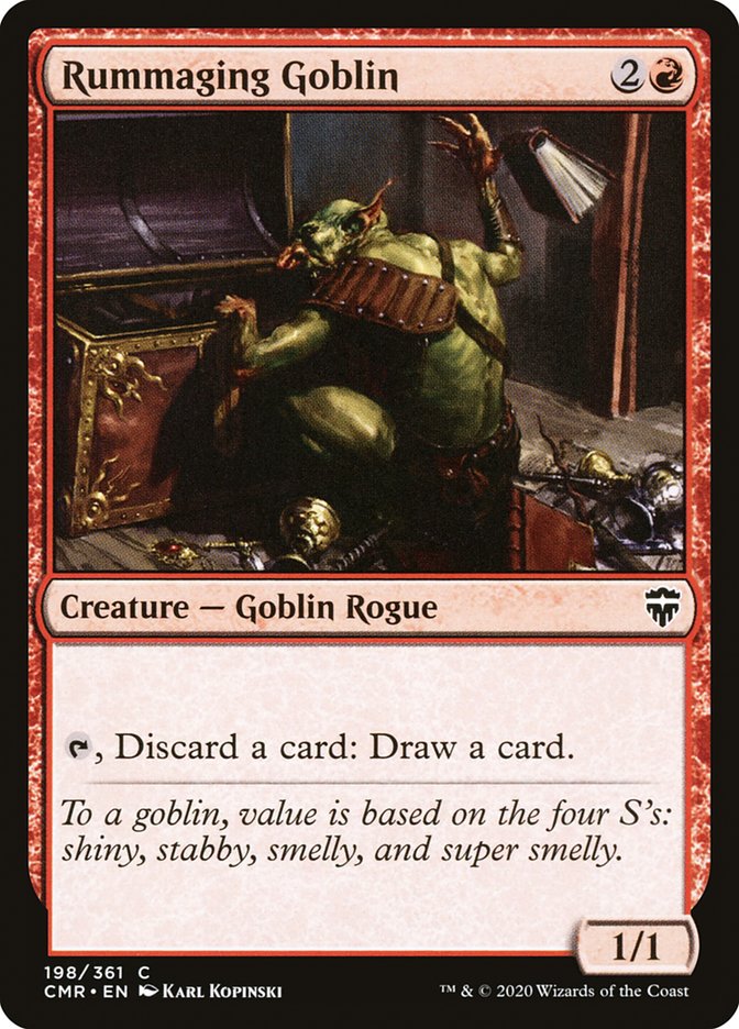 Rummaging Goblin [Commander Legends] | Card Merchant Takapuna