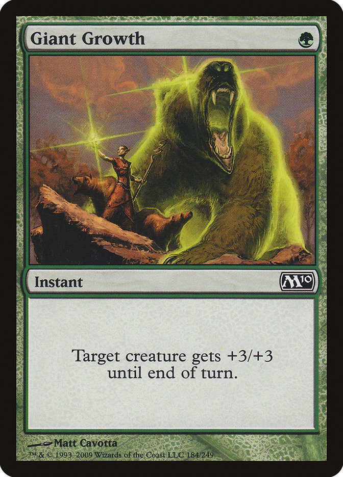 Giant Growth [Magic 2010] | Card Merchant Takapuna