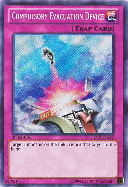 Compulsory Evacuation Device [LCJW-EN295] Secret Rare | Card Merchant Takapuna