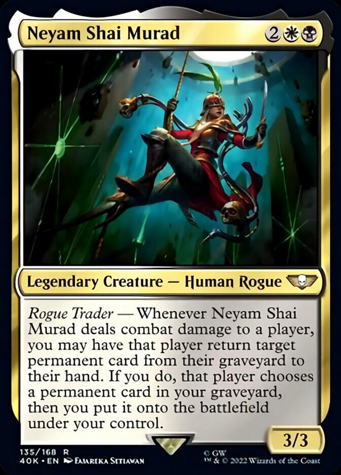 Neyam Shai Murad (Surge Foil) [Warhammer 40,000] | Card Merchant Takapuna