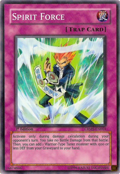 Spirit Force [CRMS-EN064] Super Rare | Card Merchant Takapuna